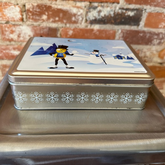 Mr. Peanut Snowman Tin - Picture 2 of 10